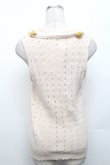 画像2: PINK HOUSE / ニットベスト  オフ S-26-03-08-014-LO-TO-AS-ZS (2)