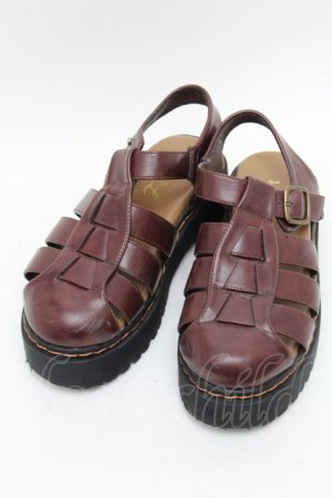 画像: Fi.n.t / クロスサンダル  S S-26-03-08-003-CA-SH-AS-ZS