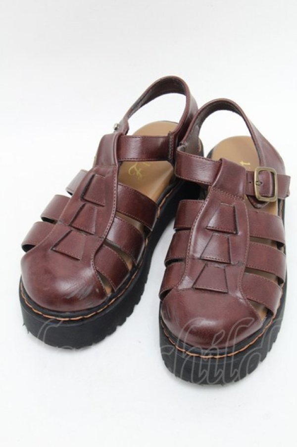 画像1: Fi.n.t / クロスサンダル  S S-26-03-08-003-CA-SH-AS-ZS (1)