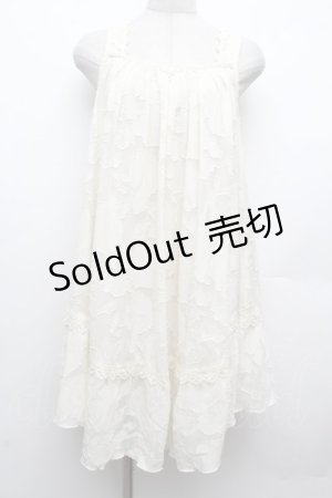 画像: axes femme / ビジューデザインチュニック  オフ S-26-03-08-016-AX-OP-AS-ZS