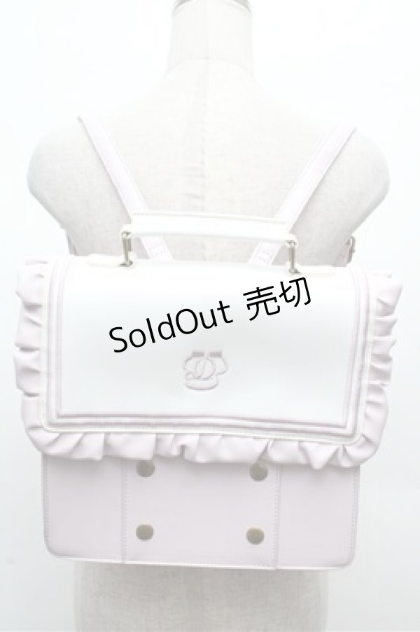 画像1: DearMyLove / セーラーリュック  ラベンダー S-26-03-10-043-EL-BG-HR-ZS (1)