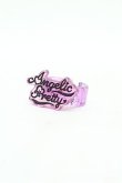 画像1: Angelic Pretty / Neon Musicリング  パープル S-26-03-10-046-AP-ZA-HR-ZS (1)