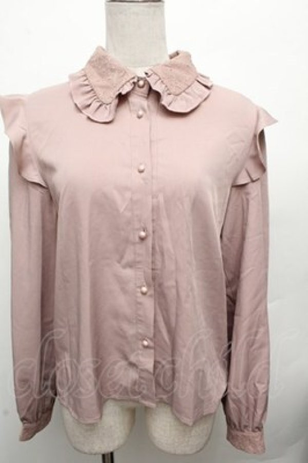 画像1: Rojita / フリルブラウス  ピンク S-26-03-10-049-LO-BL-AS-ZS (1)
