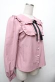 画像3: Ank Rouge / ヨーク切替ブラウス  ピンク S-26-03-10-050-CA-BL-AS-ZS (3)