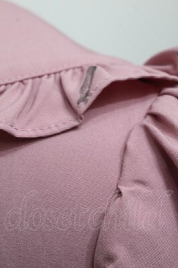 画像4: Ank Rouge / ヨーク切替ブラウス  ピンク S-26-03-10-050-CA-BL-AS-ZS (4)