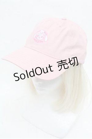 画像: BABY,THE STARS SHINE BRIGHT / うさくみゃちゃんのSweet Love刺繍キャップ  ピンク S-26-03-10-007-BA-AC-TE-ZS