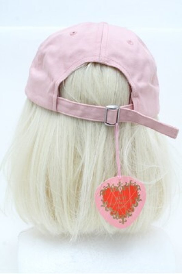 画像2: BABY,THE STARS SHINE BRIGHT / うさくみゃちゃんのSweet Love刺繍キャップ  ピンク S-26-03-10-007-BA-AC-TE-ZS (2)