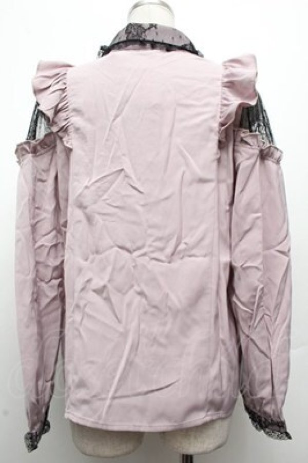 画像2: Rojita / フリルブラウス  ピンク S-26-03-10-054-LO-BL-AS-ZS (2)