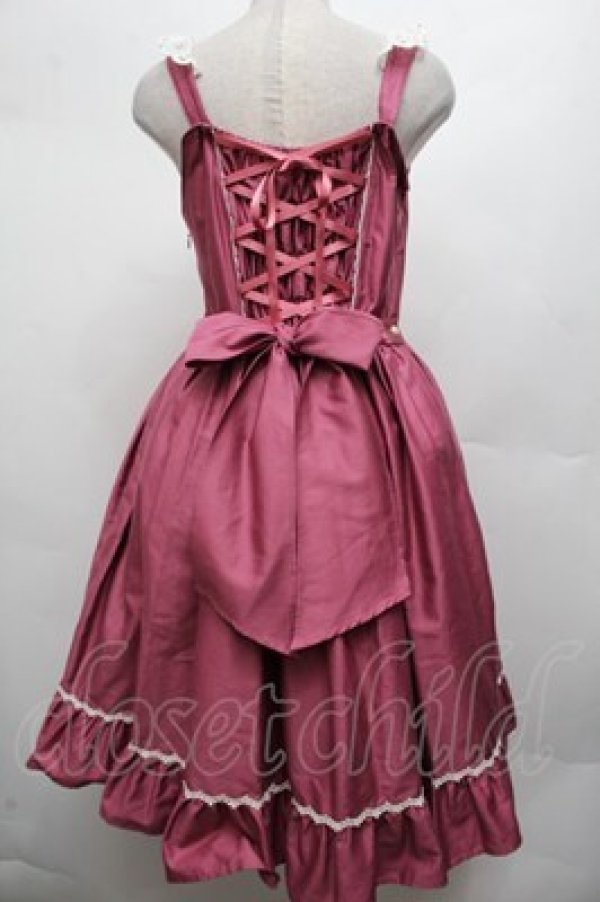 画像2: BABY,THE STARS SHINE BRIGHT / フローレンシアジャンパースカート  ピンク S-26-03-10-059-BA-OP-TE-ZS (2)