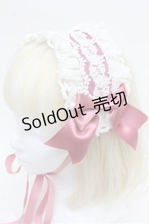 画像: BABY,THE STARS SHINE BRIGHT / フローレンシアヘッドドレス  ピンク S-26-03-10-008-BA-AC-TE-ZS