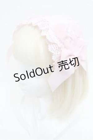 画像: BABY,THE STARS SHINE BRIGHT / Cherie de Neige ヘッドドレス  ピンク S-26-03-10-009-BA-AC-TE-ZS