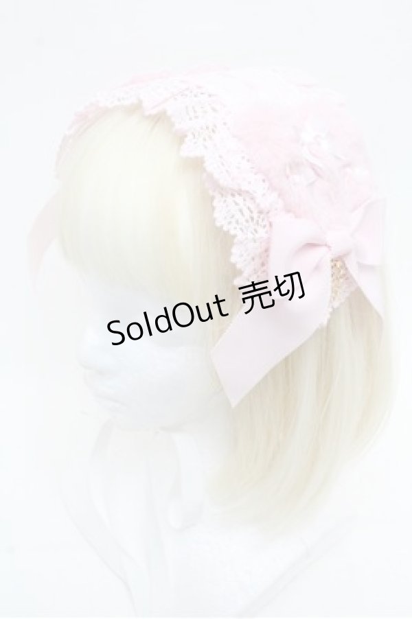 画像1: BABY,THE STARS SHINE BRIGHT / Cherie de Neige ヘッドドレス  ピンク S-26-03-10-009-BA-AC-TE-ZS (1)