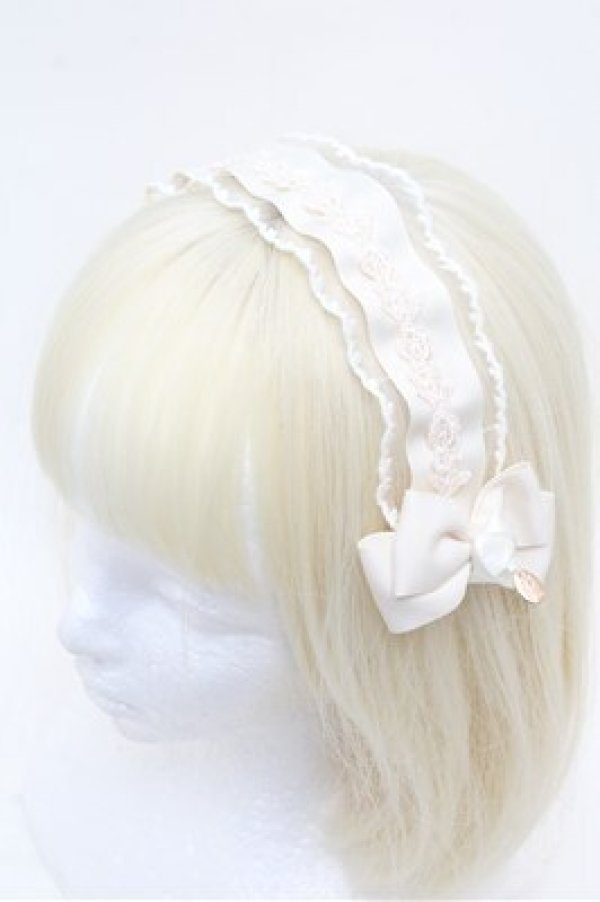 画像1: m petit by misako / AM*NIヘッドドレスA  キナリ S-26-03-10-012-LO-AC-HR-ZS (1)