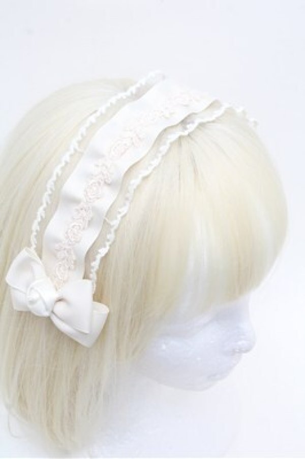 画像2: m petit by misako / AM*NIヘッドドレスA  キナリ S-26-03-10-012-LO-AC-HR-ZS (2)