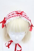 画像3: LOLITA / レースヘッドドレス  赤ｘ白 S-26-03-10-015-LO-AC-HR-ZS (3)