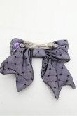画像3: Angelic Pretty / Dolly Lady Ribbonバレッタ  ラベンダー S-26-03-10-028-AP-AC-AS-ZS (3)