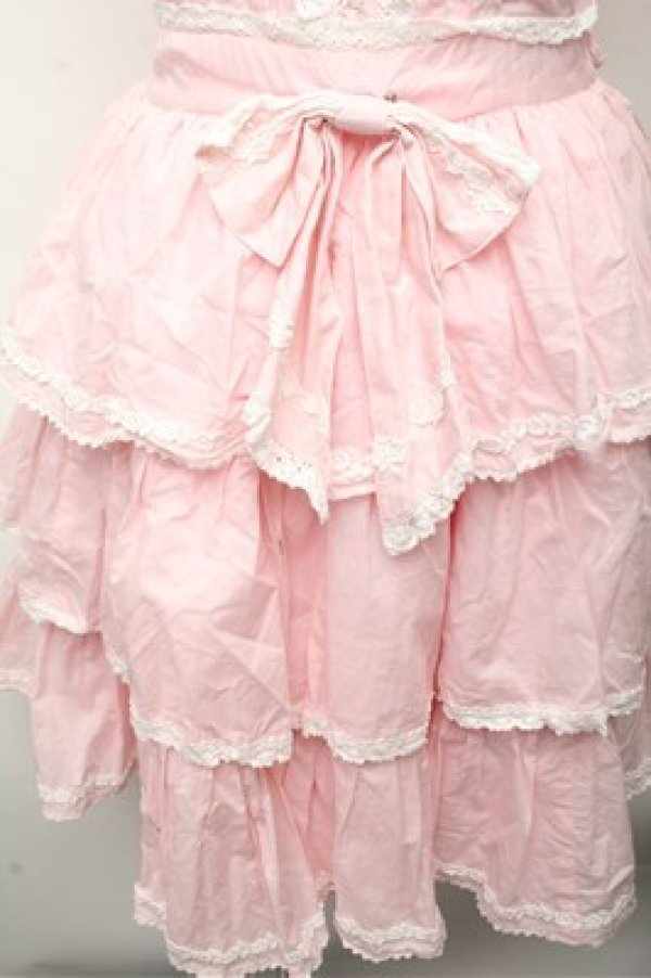 画像5: BABY,THE STARS SHINE BRIGHT / Leatitia・Raseineジャンパースカート  ピンク S-26-03-12-032-BA-OP-AS-ZS (5)