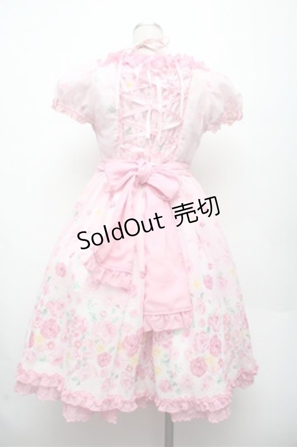 画像2: Angelic Pretty / Powder Rose ワンピース  ピンク S-26-03-12-033-AP-OP-HR-ZS (2)