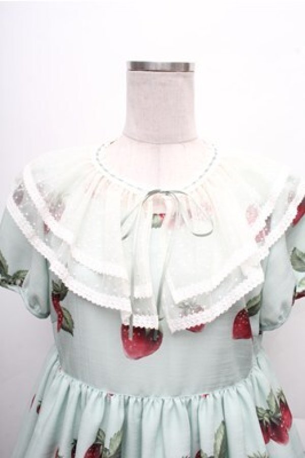 画像3: Melody BasKet / Natural Strawberryドレス  ミント S-26-03-12-038-LO-OP-AS-ZS (3)