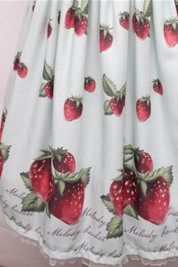 画像4: Melody BasKet / Natural Strawberryドレス  ミント S-26-03-12-038-LO-OP-AS-ZS (4)