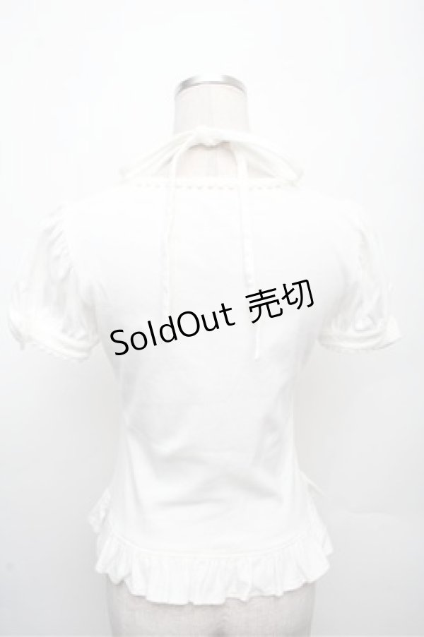 画像2: Angelic Pretty / ヨークリボンカットソー  キナリ S-26-03-12-006-AP-TO-HR-ZS (2)