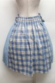 画像2: axes femme POETIQUE / チェックスカート  サックス S-26-03-12-056-AX-SK-AS-ZS (2)
