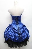 画像2: ATELIER PIERROT / サテンコルセットスカート  青 S-26-03-12-058-EL-SK-AS-ZS (2)