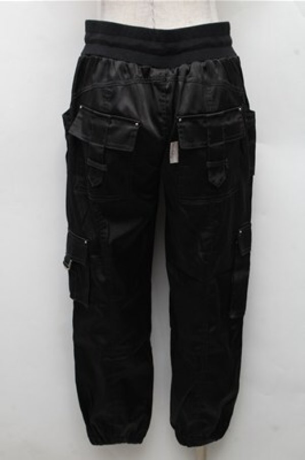 画像2: Rozen Kavalier / 刺繍サテンパンツ  黒 S-26-03-12-060-OO-PA-AS-ZS (2)