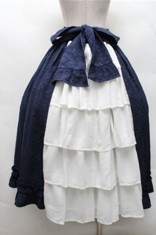 画像2: axes femme kawaii / メアリースカート  紺 S-26-03-12-061-AX-SK-AS-ZS (2)