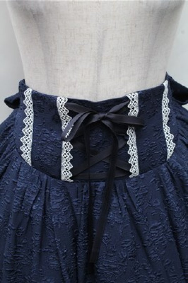 画像3: axes femme kawaii / メアリースカート  紺 S-26-03-12-061-AX-SK-AS-ZS (3)