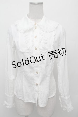 画像: Angelic Pretty / おすましモードブラウス  白 S-26-03-12-010-AP-BL-AS-ZS