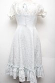 画像1: Millefleurs / ジャガードオフショルワンピース  白ｘサックス S-26-03-12-027-EL-OP-AS-ZS (1)