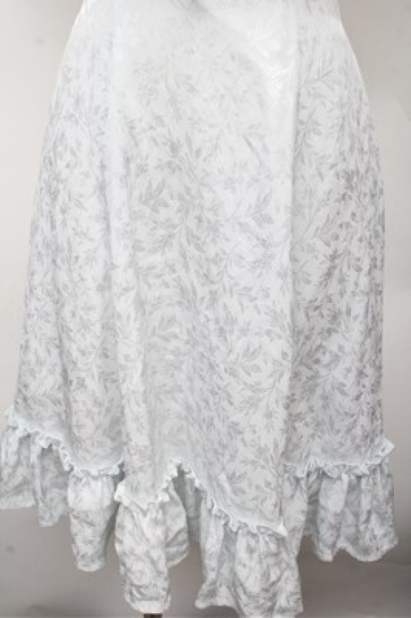 画像5: Millefleurs / ジャガードオフショルワンピース  白ｘサックス S-26-03-12-027-EL-OP-AS-ZS (5)