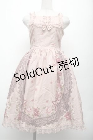 画像: Innocent World / ラウレッタローズショートジャンパースカート M ピンク S-26-03-12-028-IW-OP-HR-ZS