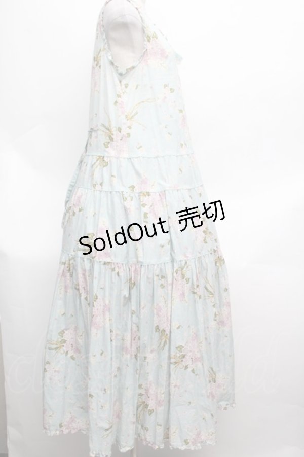 画像3: PINK HOUSE / あじさい柄ワンピース  ミント S-26-03-14-033-LO-OP-AS-ZS (3)