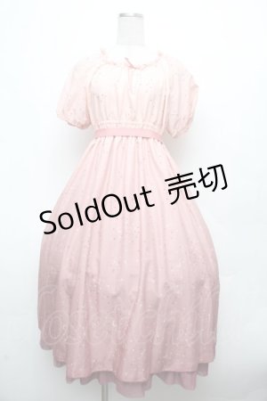 画像: PINK HOUSE / Starry Sky プリントワンピース  ピンク S-26-03-14-037-LO-OP-AS-ZS