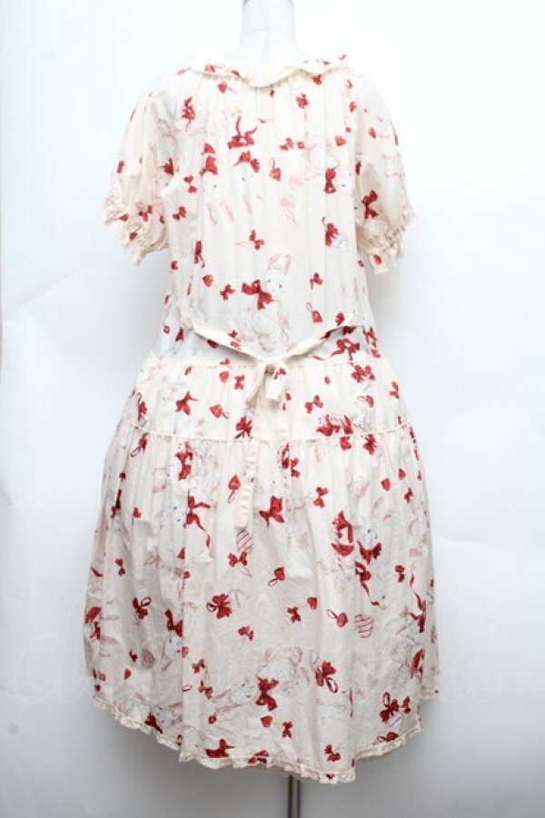 画像6: PINK HOUSE / ツインラビットワンピース  オフ S-26-03-14-038-LO-OP-AS-ZS (6)