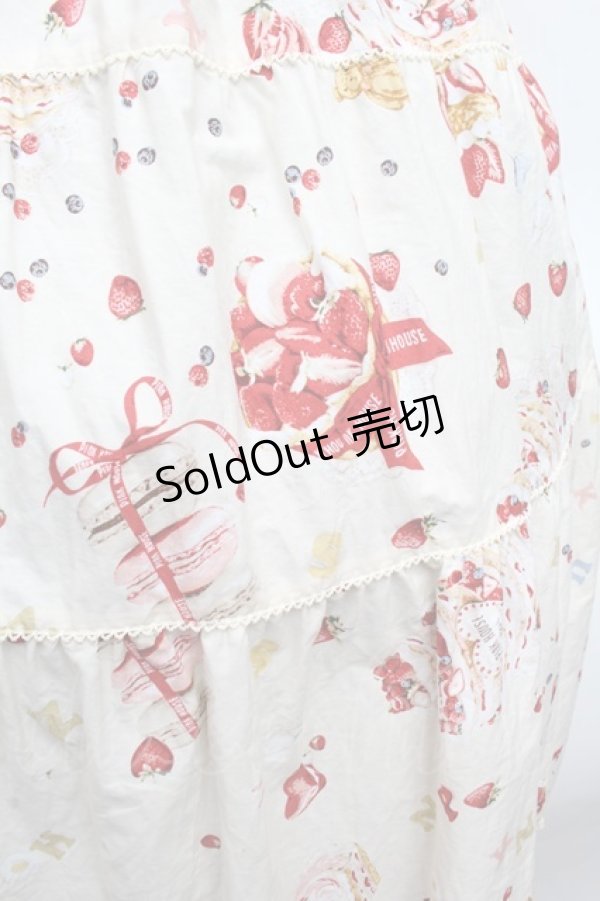 画像5: PINK HOUSE / アニバーサリーケーキミディ丈ワンピース  オフ S-26-03-14-039-LO-OP-AS-ZS (5)