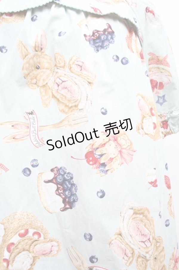 画像2: PINK HOUSE / スイーツスプリングバニープリントチュニック  ミント S-26-03-14-040-LO-OP-AS-ZS (2)