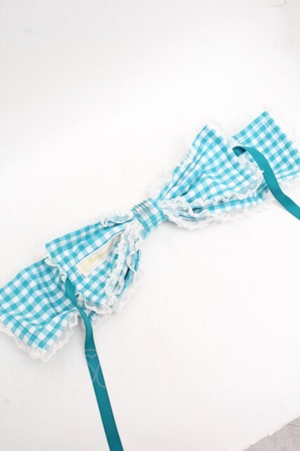 画像3: metamorphose / Sugarリボンヘッドドレス  ミントブルー S-26-03-14-005-ME-AC-AS-ZS (3)