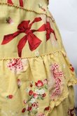 画像6: PINK HOUSE / ストロベリーハットワンピース  イエロー S-26-03-14-041-LO-OP-AS-ZS (6)