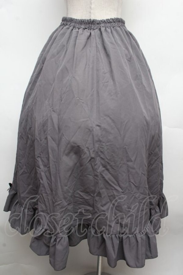 画像3: Cherirulu Chocola / MYフリルスカート+エプロン M グレー S-26-03-14-048-GO-SK-AS-ZS (3)