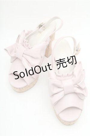 画像: LIZ LISA / コルクサンダル  ピンク S-26-03-14-1012-LO-SH-HR-ZS