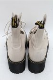 画像3: Dr.Martens （Getta Grip） / LEONA厚底ヒールブーツ UK5 ベージュ S-26-03-14-1016-PU-SH-AS-ZS (3)