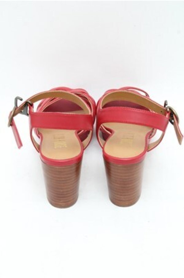 画像3: PINK HOUSE / レザーモチーフサンダル S 赤 S-26-03-14-1002-LO-SH-AS-ZS (3)