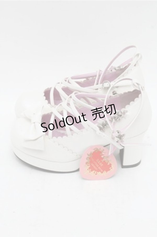 画像2: BABY,THE STARS SHINE BRIGHT / ハニークロスシューズ M 白 S-26-03-14-1019-BA-SH-SA-ZS (2)