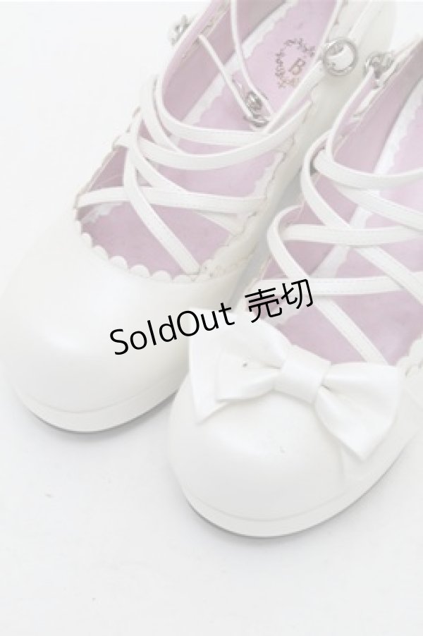 画像4: BABY,THE STARS SHINE BRIGHT / ハニークロスシューズ M 白 S-26-03-14-1019-BA-SH-SA-ZS (4)