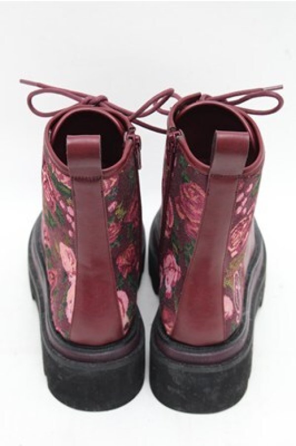 画像3: PINK HOUSE / ゴブランブーツ S 赤 S-26-03-14-1021-LO-SH-AS-ZS (3)