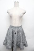 画像1: NieR Clothing / 千鳥フレアスカート  グレー S-26-03-14-058-PU-SK-AS-ZS (1)
