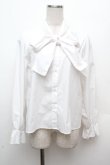 画像1: LOLITA / ボウタイ付きブラウス  白 S-26-03-14-020-LO-BL-HR-ZS (1)